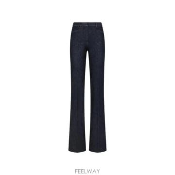 톰포드 블루 부츠컷 진