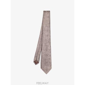 26 FW Canali 페이즐리 자카드 넥타이 18HJ04758006 TP459370912