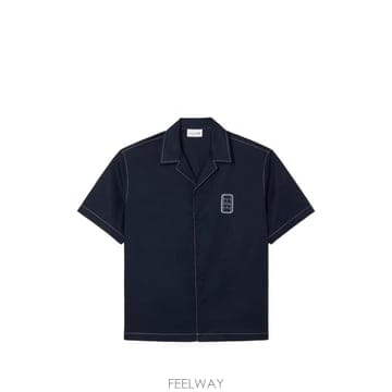 26 FW 라코스테 배색 스티치 로고 패치 셔츠 CH8448 TP458619741