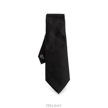 26 FW 조르지오아르마니 로고 자카드 실크 넥타이 GM000800TE22458 TP457349655
