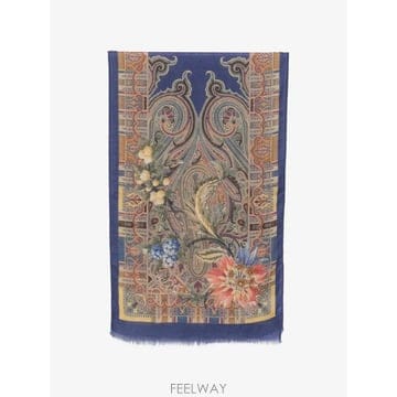 26 FW 에트로 플로럴 페이즐리 프린트 스카프 WATA0005AK1AQ TP455820407