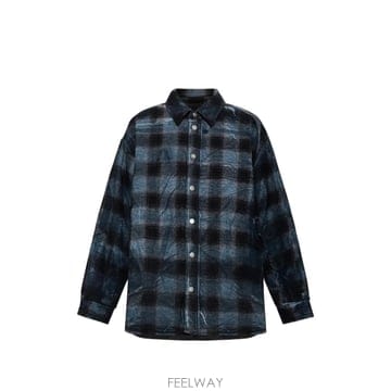 26 FW Haikure 갤럭시 체크 셔츠 HEM06062TF152 TP458618941