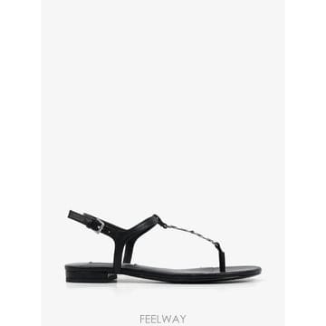 26 FW 칼라거펠트 레터링 로고 T스트랩 샌들 KL82516 TP454953454