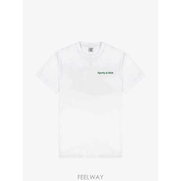 26 FW 스포티앤리치 피트니스 94 로고 프린트 티셔츠 TO11973086WH01 TP459369825