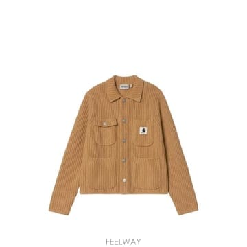 26 FW 칼하트 미시간 골지 니트 가디건 I035379 TP459262361
