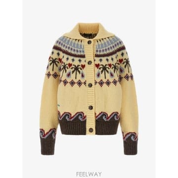 26 FW 알라누이 스위트 윈터 자카드 니트 가디건 LWHQ01DE26KNI0011960 TP45710025
