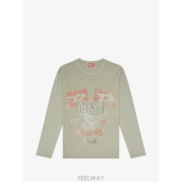 Diesel 26 FW ���� ũ������ ��� ��Ʈ������ ��Ҹ� Ƽ���� A259660DEDW TP45881816426 FW ���� ũ������ ��� ��Ʈ������ ��Ҹ� Ƽ���� A2