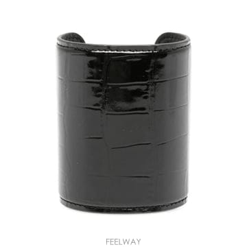26 FW 토템 크로커다일 엠보스드 레더 커프 254WJQ0138LE0076 TP459204374