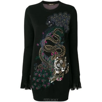 Roberto Cavalli 26 FW �κ����� ī�߸� �ն��� �ִϸ� ������ FWM470MQ001 TP45649527326 FW �κ����� ī�߸� �ն��� �ִϸ� ������ FWM470MQ001