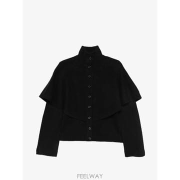 26 FW 빈스 러플 버튼 업 가디건 V217279956 TP459260930