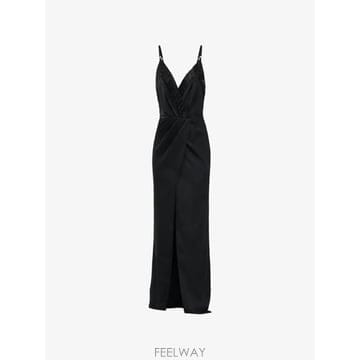 26 FW Elisabetta Franchi 비즈 민소매 드레스 ABR4862E2 TP458615502