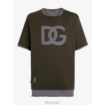 Dolce&Gabbana 26 FW ��ü�ذ��ٳ� ��ư Ƽ���� G8TG6TG7PPV TP45581282226 FW ��ü�ذ��ٳ� ��ư Ƽ���� G8TG6TG7PPV TP455812822