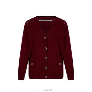 26 FW 알렉산드라리치 포인텔 니트 버튼다운 가디건 FABX4496K4847 TP457097468