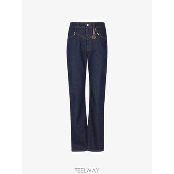 26 FW 스텔라 매카트니 로고 참 스트레이트 진 6D05223SQH81 TP457341062