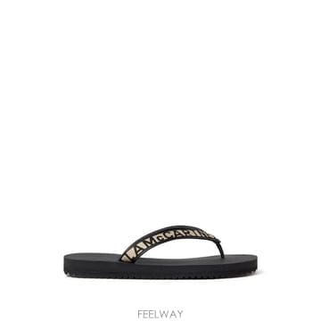 26 FW 스텔라 매카트니 로고 웹 텅 스트랩 샌들 810670E00300 TP454113200