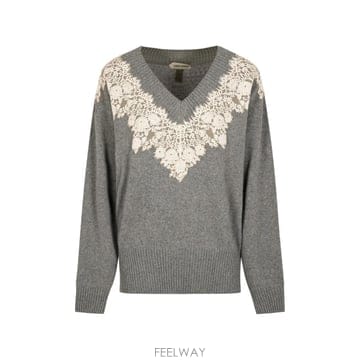 Alberta Ferretti 26 FW �˺���Ÿ�䷹Ƽ ���̽� Ʈ���� V�� ������ 091066010474 TP45870728126 FW �˺���Ÿ�䷹Ƽ ���̽� Ʈ���� V�� ������ 09106601