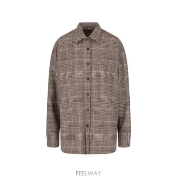 26 FW 에르마노설비노 체크 패턴 셔츠 D492K402ZHYG4 TP458812117