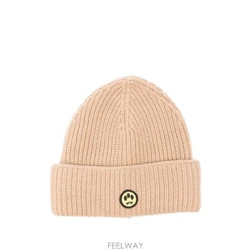 26 FW 바로우 스마일 아플리케 골지 비니 F5BWUAHT094 TP454416860