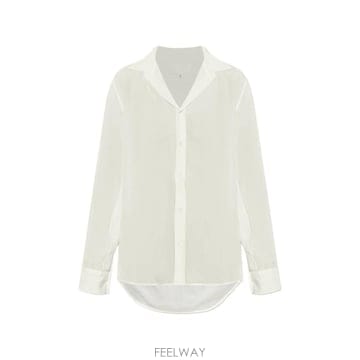 26 FW 메종마르지엘라 시스루 실크 셔츠 S29DT0012M35850 TP454720877