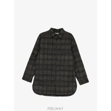 요지 야마모토 플레이드 패턴 셔츠