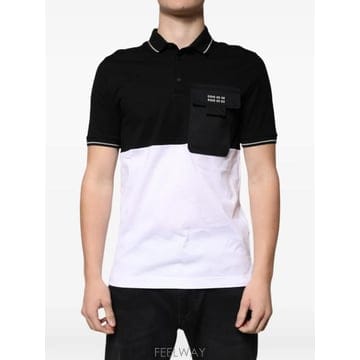 Dolce&Gabbana 26 FW ��ü�ذ��ٳ� chest pocket polo shirt TSH87465 TP45936612826 FW ��ü�ذ��ٳ� chest pocket polo shirt TSH87465 TP