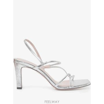 26 FW 산드로 블록 힐 레더 샌들 SFACH01331 TP454109806