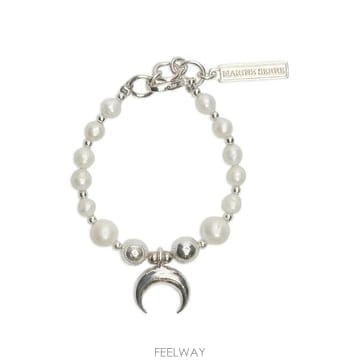 26 FW 마린세르 펄 크레센트 브레이슬릿 UBR002ARMET0001 TP458750022
