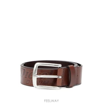 26 FW 디젤 로고 각인 레더 벨트 4cm X10596PR080 TP454718824