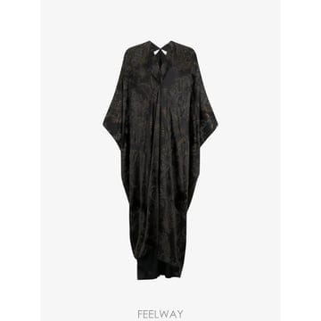 26 FW 로베르토 카발리 플로럴 카프탄 드레스 WKT182SZR36 TP454404089