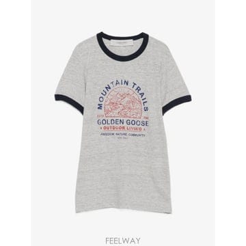 26 FW Golden Goose 크루넥 코튼 티셔츠 GWP02768P002642 TP457335255