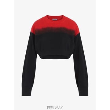 Balenciaga 26 FW �߷��þư� degrade cropped sweater A00931T1804 TP45925713026 FW �߷��þư� degrade cropped sweater A00931T1804 T