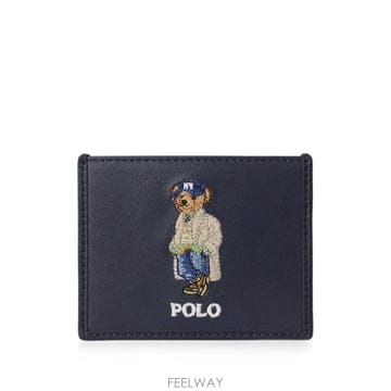 26 FW 폴로 랄프로렌 폴로 베어 레더 카드홀더 405P16240001 TP456062799