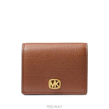 Michael Kors 26 FW ����Ŭ�ھ logo plaque pebbled leather wallet 32F6AYTD1E T26 FW ����Ŭ�ھ logo plaque pebbled leather wallet 