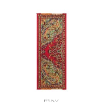 26 FW 에트로 페이즐리 프린트 프린지 캐시미어 스카프 WATA0010AW114 TP454832149