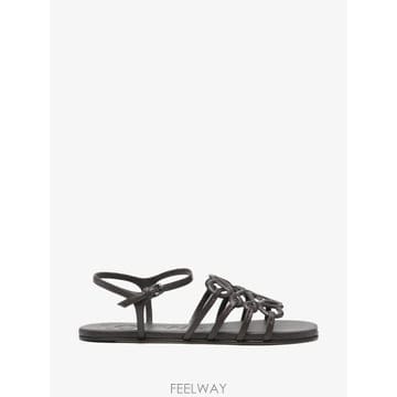 26 FW 로에베 페탈 애너그램 카프스킨 샌들 LPEA465X14 TP455787227