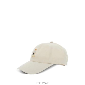 26 FW 메종 키츠네 드레스드 폭스 코튼 베이스볼 캡 모자 QU06104WB0026 TP455784875