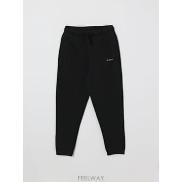 [A6] 오프화이트 키즈 OBCH001S26FLE001 키즈 바지 OBCH001S26FLE001-001