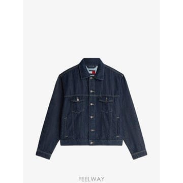 26 FW 타미힐피거 버튼 업 데님 재킷 DM0DM23328 TP454985113