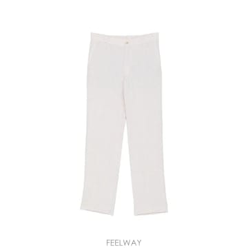 26 FW 인코텍스 밴딩 웨이스트 리넨 팬츠 1T00057016A030030 TP454506403