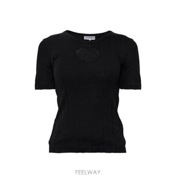 GANNI 26 FW ���� ��Ʈ ��ġ Ƽ���� A1050260 TP45487687326 FW ���� ��Ʈ ��ġ Ƽ���� A1050260 TP454876873