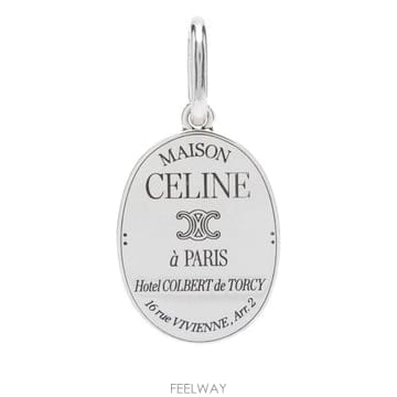 인더샵 CELINE 셀린느 실버 키링