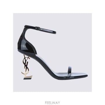 인더샵 SAINT LAURENT 생로랑 블랙 샌들힐