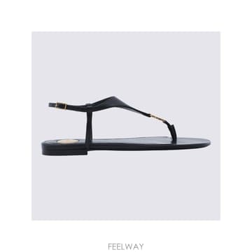 인더샵 SAINT LAURENT 생로랑 블랙 플립 플랍