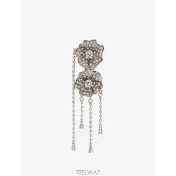 26 FW 알렉산드라리치 플로럴 모티프 크리스털 장식 이어링 FABA3379J0024 TP457555407