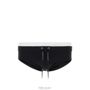 26 FW 돌체앤가바나 로고 패치 드로스트링 스윔 브리프 M4F67JON0IL TP457298099