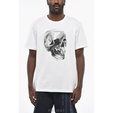 인더샵 Alexander McQUEEN 알렉산더 맥퀸 화이트 반팔 티셔츠