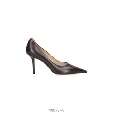 인더샵 JIMMY CHOO 지미추 브라운 펌프스힐