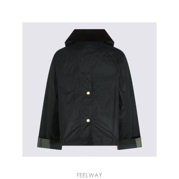 인더샵 Barbour 바버 블랙 자켓