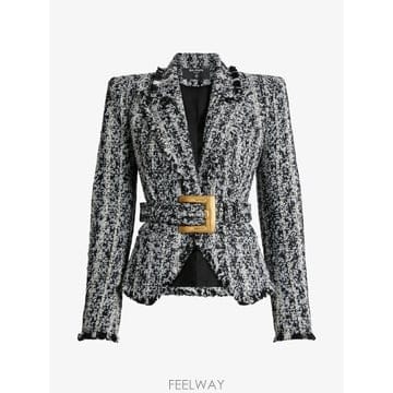 Balmain 26 FW �߸� ���� Ʈ���� ��Ʈ ��Ŷ HF1SI636XM15 TP45498473426 FW �߸� ���� Ʈ���� ��Ʈ ��Ŷ HF1SI636XM15 TP454984