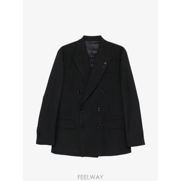 26 FW 라르디니 핀스트라이프 더블 브레스티드 블레이저 ACIF67431 TP457139865